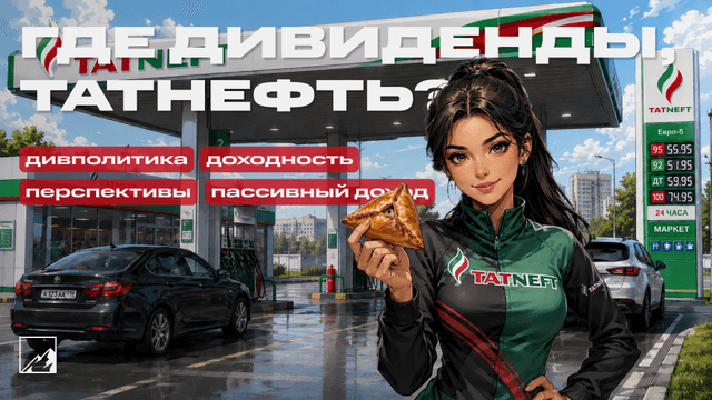 ⛽️ Где дивиденды, Татнефть? Стоит ли покупать акции Татнефти под пассивный доход? Дивидендная политика, показатели, перспективы